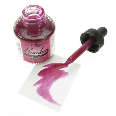 Image of Dr. Ph. Martin's Bombay Ink - Cherry Red