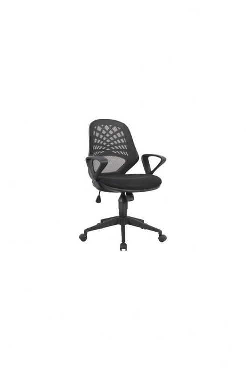 Image of Home & Haus Lattice Mid-back Mesh Executive Chair - Black