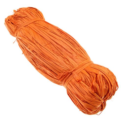Image of Raffia 100g - Orange