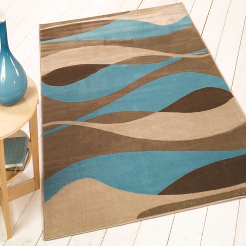 Image of Sincerity Modern Contour Blue 120x170 Cm Rug