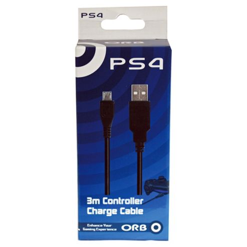 Cheapest Orb USB to Micro USB 3m charge cable on PlayStation 4