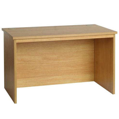 Image of Enduro Home Office Rectangular Desk - Warm Oak