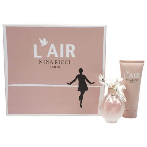 Image of Nina Ricci L'air 50ml Eau De Parfum & 100ml Body Lotion