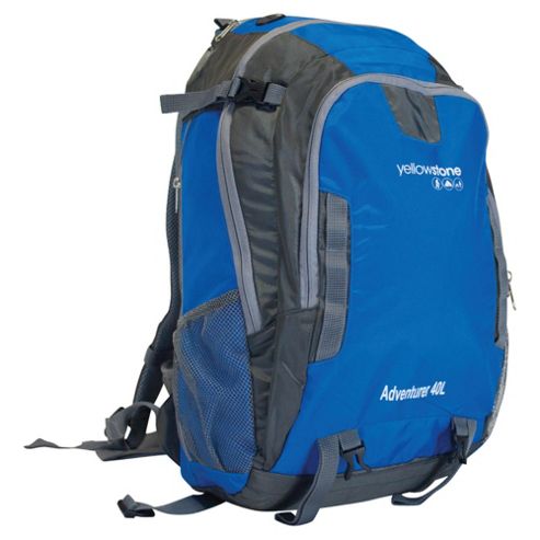 Image of Yellowstone Adventurer Rucksack, Blue 40l