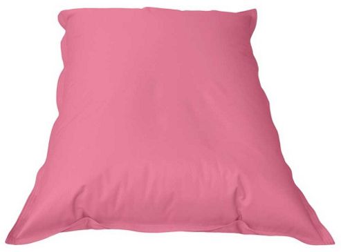 Image of Valufurniture Large Slab Pink Bean Bag