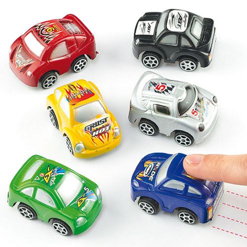 Image of Party Bag Pull-back Racers (pack Of 6)