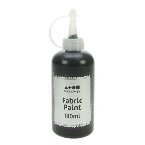 Image of Fabric Paint Black 180 Ml