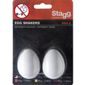 A-Star Egg Shakers Pair - White