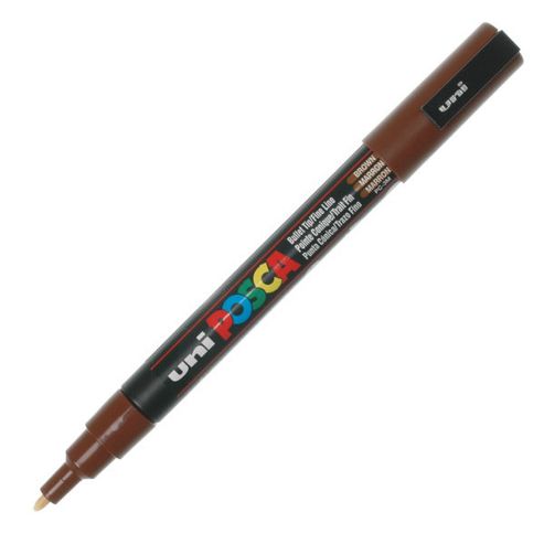 Image of Uni Pc-3m Posca Marker Brown