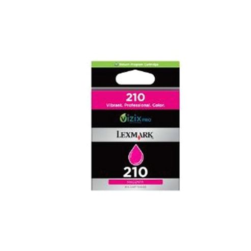 Image of Lexmark 210 Magenta High Yield Return Program Ink Cartridge
