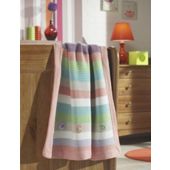 Lollipop Lane Prickles and Twoo Knitted Pram Blanket