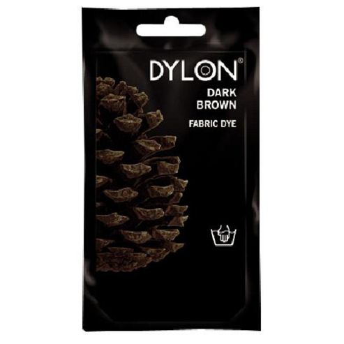 Image of Dylon Fabric Dye - Hand Use - Dark Brown