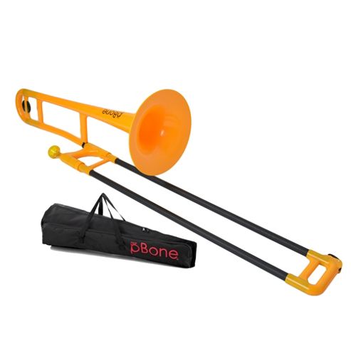Image of Pbone Plastic Trombone - Yellow