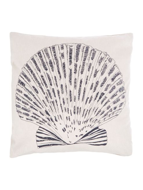 Image of Linea Seashell Print Cushion