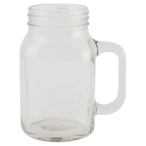 Image of Creative Tops Drinking Jam Jar Glass, Clear