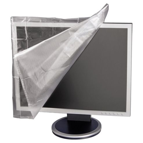 Image of Hama 17"/19" Wide Screen Monitor Dust Cover - Transparent