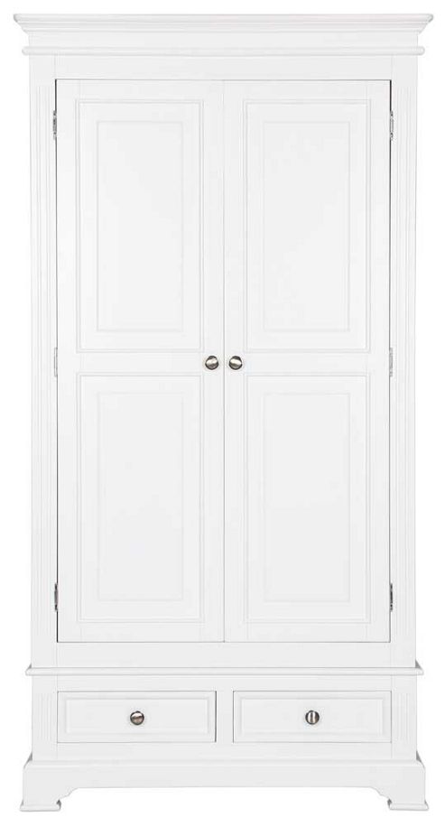 Image of Ultimum Banbury Elegance White Double Wardrobe