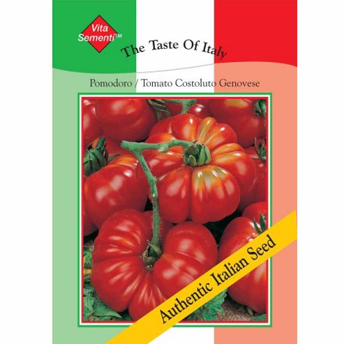 Image of Tomato 'costoluto Genovese' - Vita Sementi&reg; Italian Seeds - 1 Packet (450 Tomato Seeds)