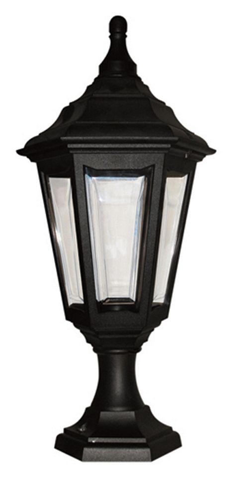 Image of Elstead Lighting Kinsale 1 Light Pedestal/porch Lantern In Black