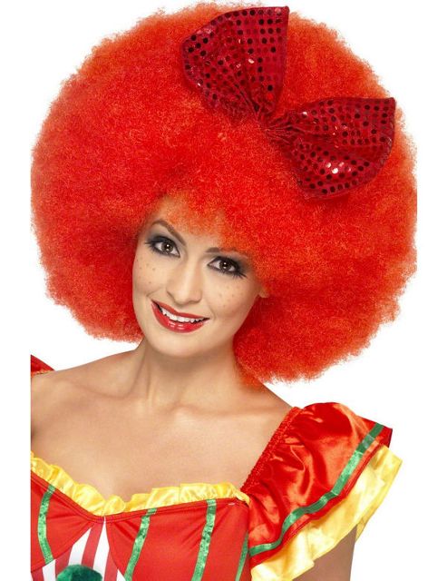 Image of Women's Large Clown Wig
