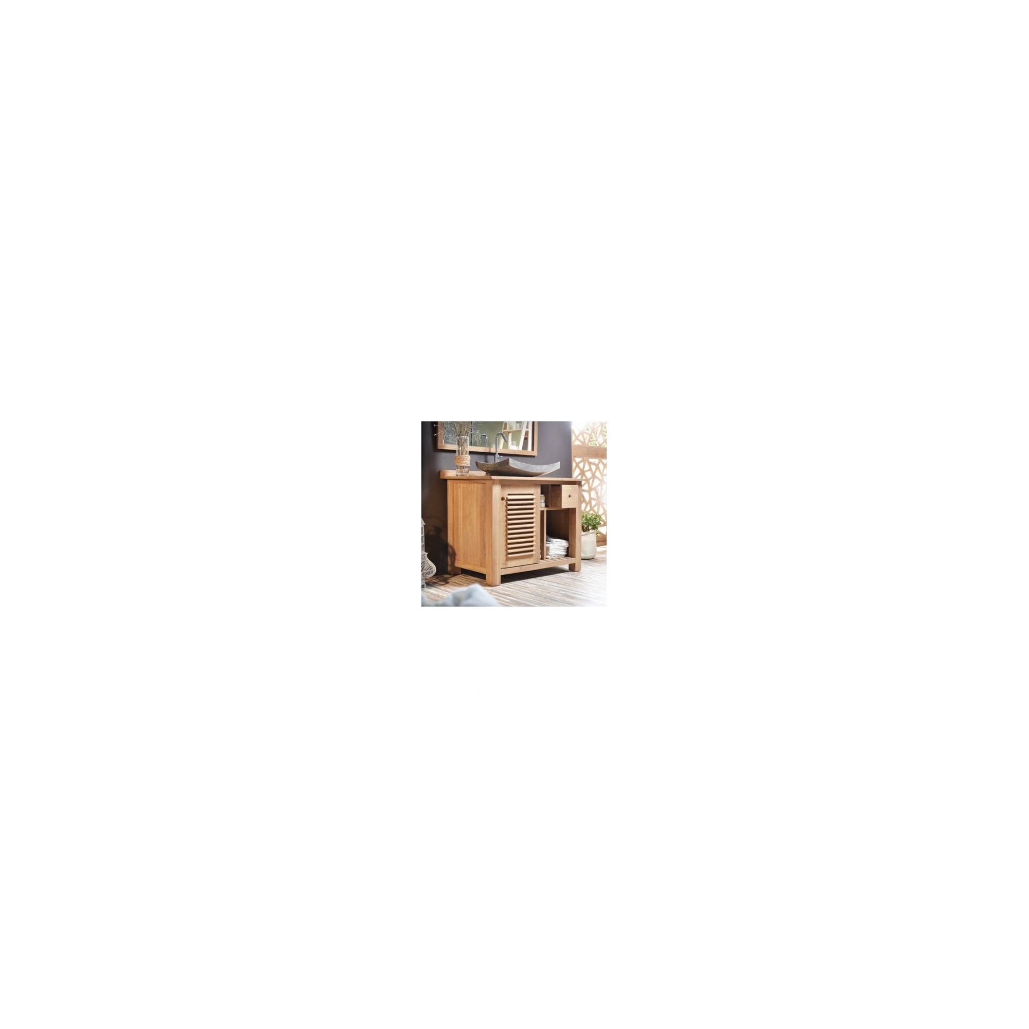 Tikamoon Coline Solo Teak Vanity Cabinet at Tesco Direct