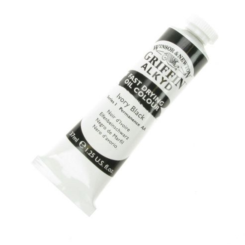 Image of W&n - Gr/alk 37ml Ivory Black