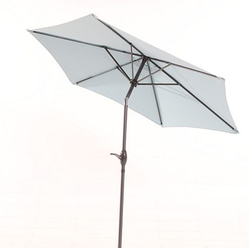 Image of Teal 2.5m Tilt & Crank Parasol For Rg Range