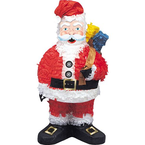 Image of Pinatas 3d Santa Pinata (each)