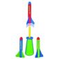Zing Air Pop Rocketz Pocket Sized Foam Air Rockets & Launcher