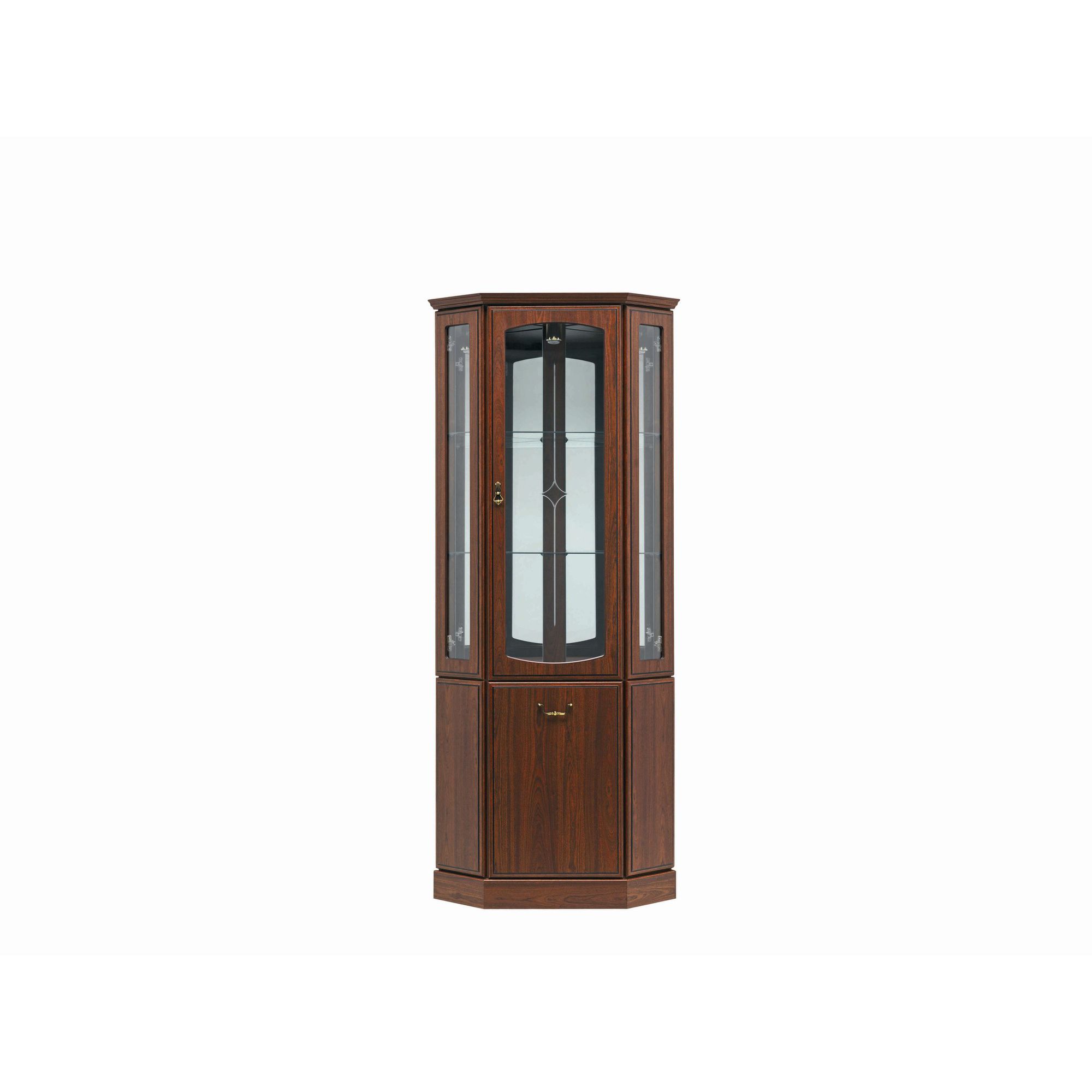 Caxton Byron Corner Cradenza Cabinet in Mahogany at Tesco Direct