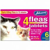 Johnsons 4Fleas Cat Flea Tablets (6 Pk)