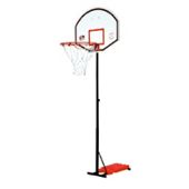 Sure Shot Easishot portable basketball unit with England Basketball logo backboard