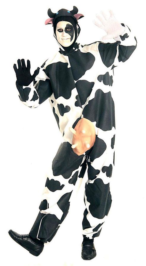 Image of Rubies Fancy Dress - Comical Cow - Adults One Size Costume
