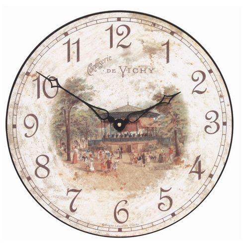 Image of Roger Lascelles Clocks French Bandstand Wall Clock