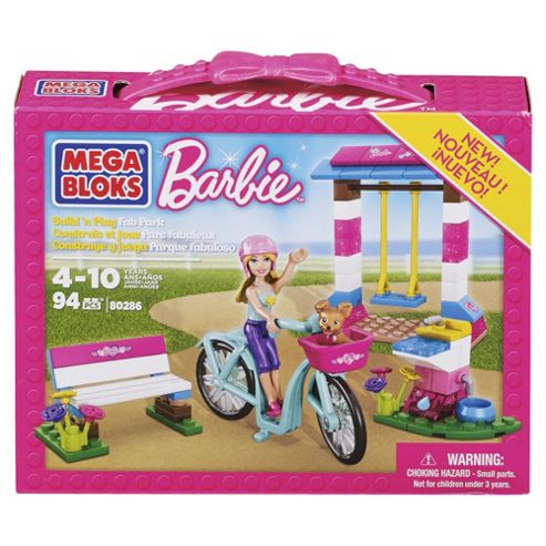 Image of Mega Bloks Barbie Fab Park Playset