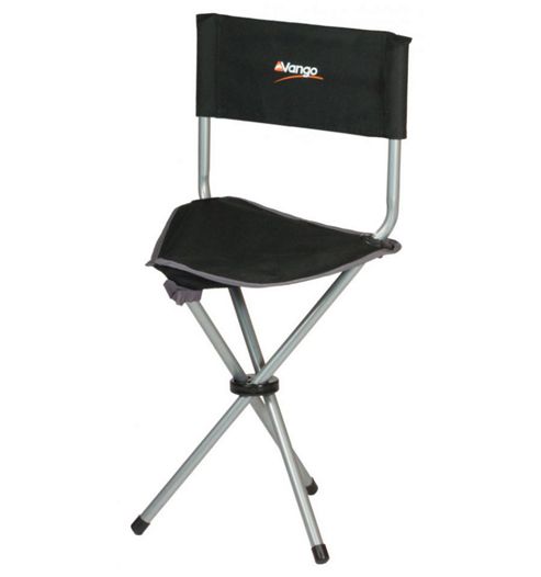 Image of Ormond Steel Camping Stool Black