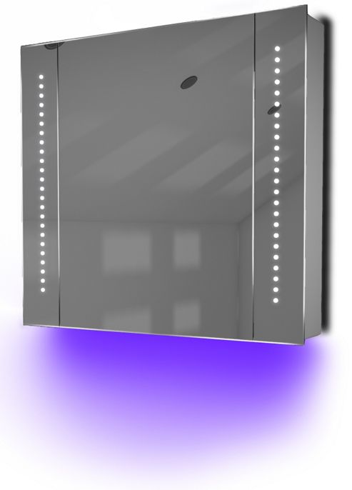 Image of Ambient Bathroom Mirror Cabinet With Sensor & Internal Shaver Socket K18u
