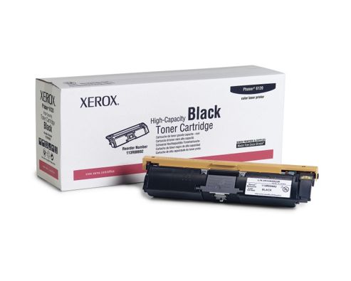 Image of Xerox Black Standard Capacity Toner Cartridge For Phaser 6120