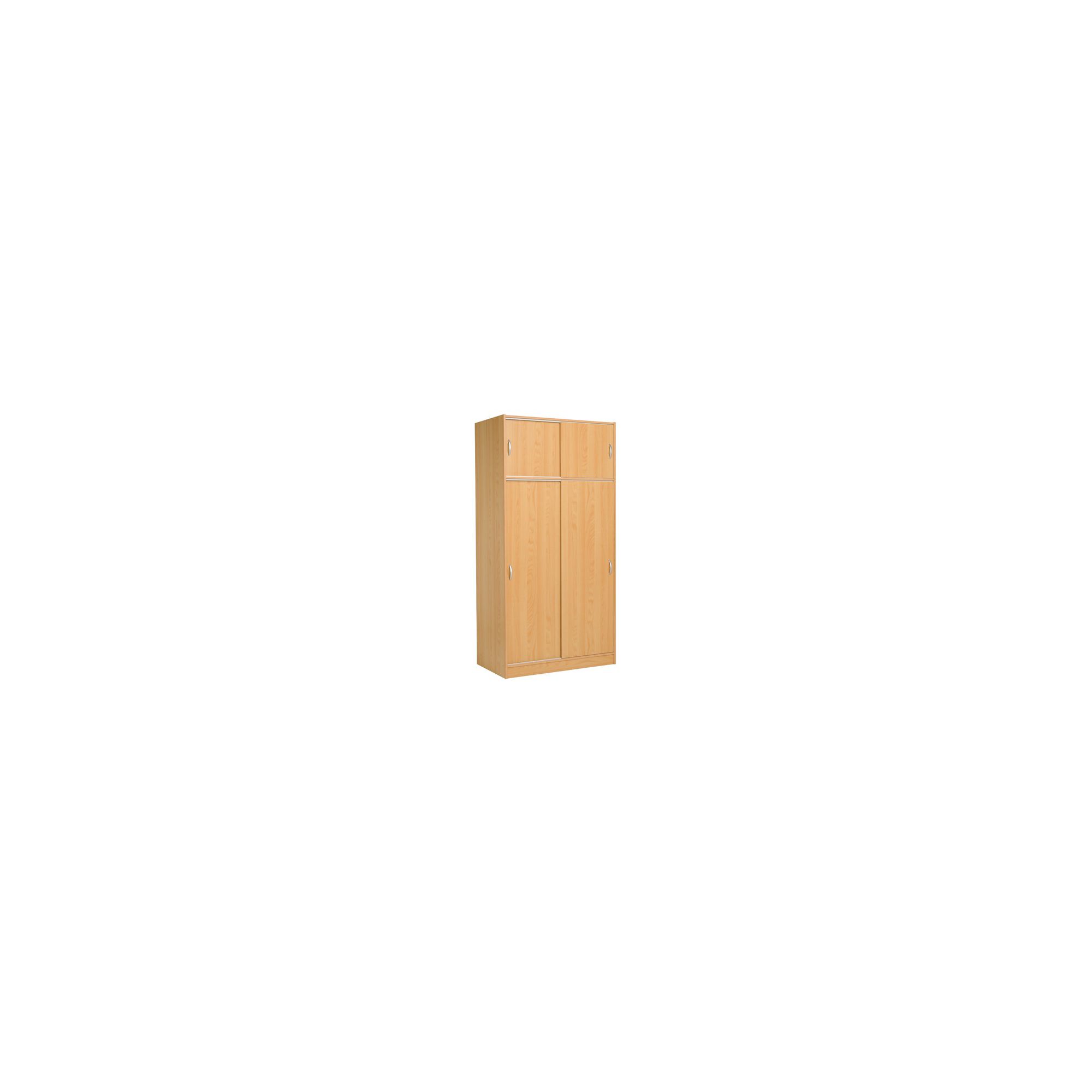 Parisot Blitz Sliding Door Wardrobe - Japan Pear Tree at Tesco Direct
