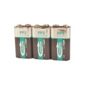 3 Rechargeable 9V Battery NiMh 200Mah Value Pack