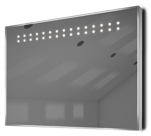 Image of Ambient Ultra-slim Led Bathroom Mirror With Demister Pad & Sensor K12w