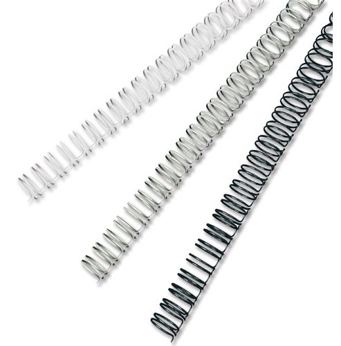 Image of Gbc Binding Wire Elements 34 Loop For 70 Sheets 8mm A4 Black Ref Rg810510 [pack 100]
