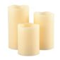 Frostfire 3 wax candles with vanilla scent and RC and timer 5001