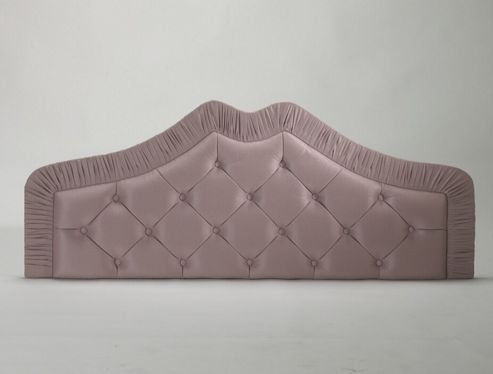 Image of The Shire Bed Company Suzie Velour Headboard - Small Single - Burgundy