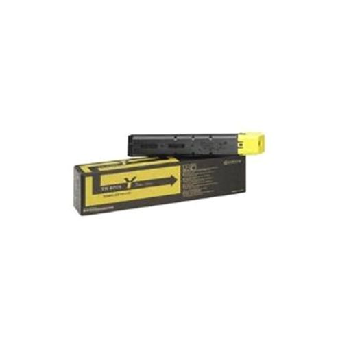 Image of Kyocera Tk-8705y Yellow Toner (yield 30,000 Pages) For Taskalfa 6550ci/7550ci Multi Function Printer