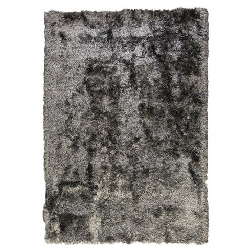 Image of Trinity Creations Lounge Highland Wolf Shaggy Rug - 280 Cm X 200 Cm (9 Ft 2 In X 6 Ft 6 In)
