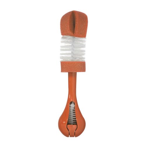 Image of The First Years Double Sponge Bottle Brush (red)