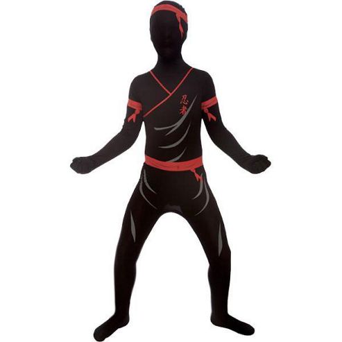 Image of Morphsuit Ninja - Child Costume 6-8 Years