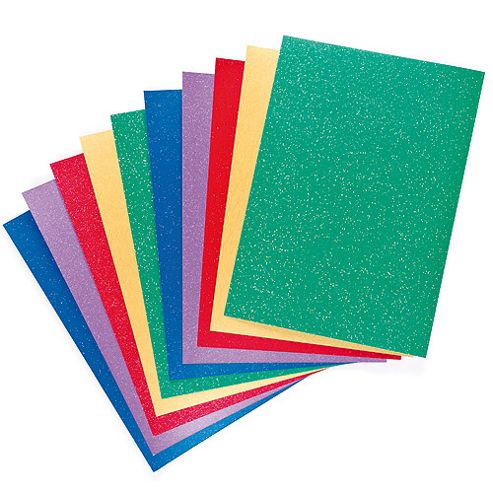 Image of A4 Glitter Card Pack (pack Of 15)
