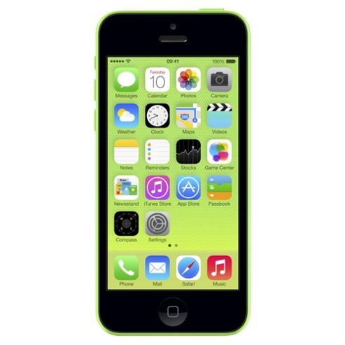 Image of Tesco Mobile Apple Iphone 5c 8gb Green